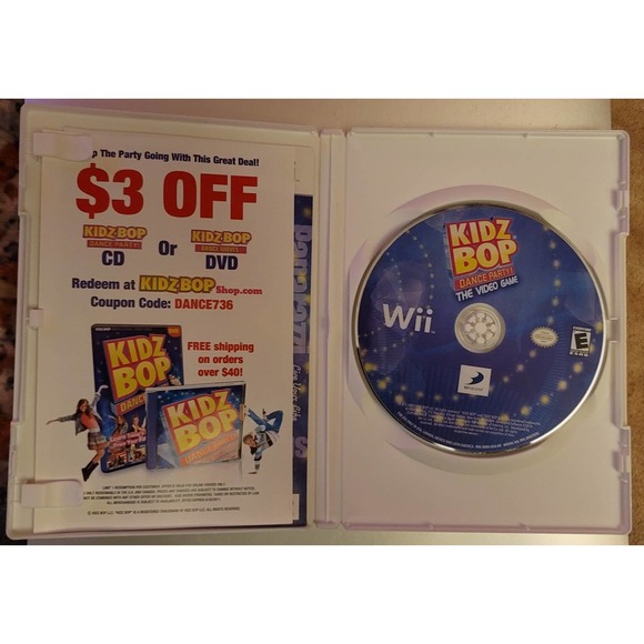 Kidz Bop Dance Party! The Video Game for Nintendo Wii - Picture 3 of 3